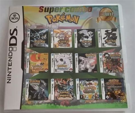 Cartucho Everdrive Multi Jogos R Pokemon P Nintendo Ds Ds Frete Gr Tis