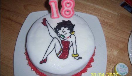 Betty Boop Birthday Cake Cakecentral