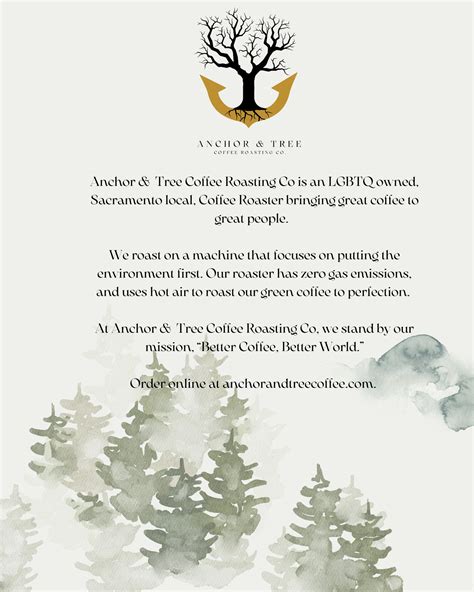 Anchor & Tree Coffee... - Anchor & Tree Coffee Roasting Co.