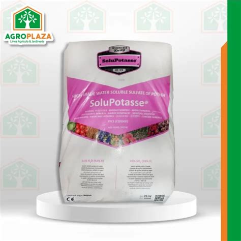 SULFATO DE POTASIO SOLUBLE SOLUPOTASSE X 25 Kg Agroplaza Tienda