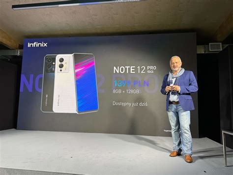 Infinix Note 12 już oficjalnie w Polsce. Specyfikacja i ceny