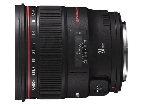 Canon EF 24mm f/1.4L II USM lens reviews, specification, accessories - LensBuyersGuide.com