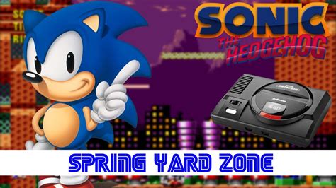 Sonic The Hedgehog Spring Yard Zone YM2612 Sega Genesis ReArrange