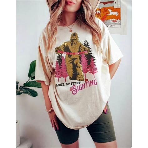 Comfort Colors Valentines Day Cryptozoology Bigfoot Sasquatch