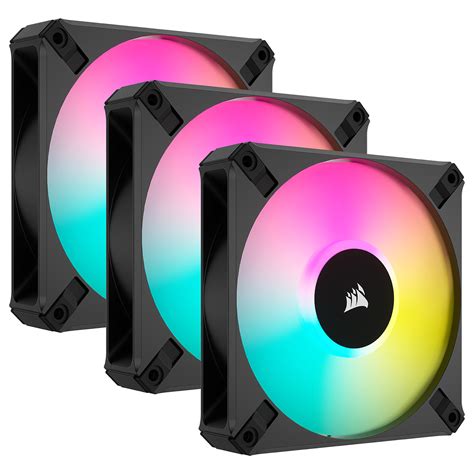 Corsair Af Rgb Elite Triple Pack Noir Ventilateur Bo Tier Ldlc