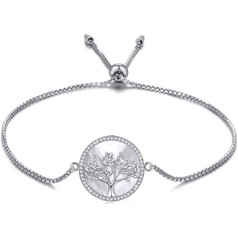 Mega Creative Jewelry Bracelets Arbre De Vie Pour Femme En Argent