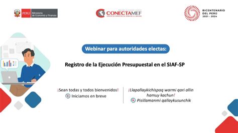 Webinar Para Autoridades Electas Registro De La Ejecuci N Presupuestal