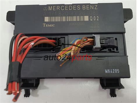 Les Pi Ces Automobiles Confort Module Mercedes Benz A