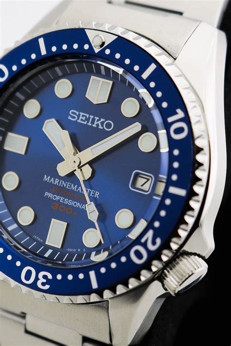 Seiko Diver Marine Master Blue Dial No Reserve Price K