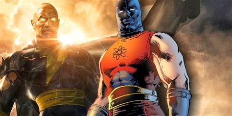 Dc S Black Adam Prequel Had Atom Smasher Relating To The Hulk