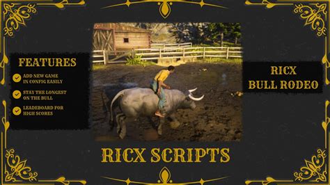 Redm Script Ricx Bull Rodeo Redemrp And Vorp And Qbrqrrsg Script