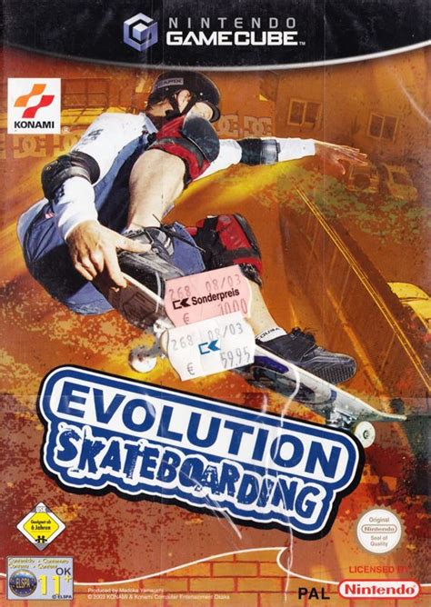 Evolution Skateboarding Cover Or Packaging Material Mobygames