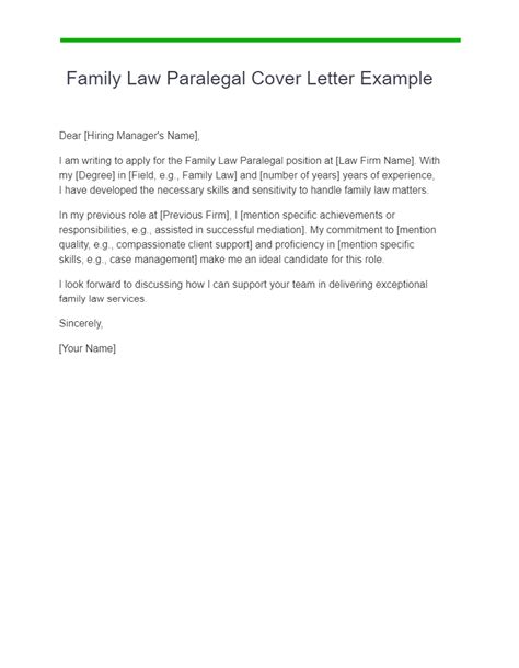 Paralegal Cover Letter 29 Examples Pdf