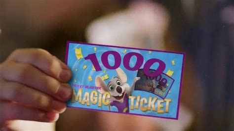 Chuck E Cheeses Tv Spot 1000 Tickets Ispottv