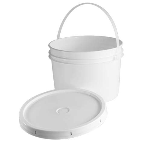 1 GALLON WHITE PLASTIC BUCKET Packmart International