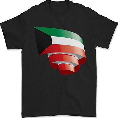 Krause Kuwait Flagge Kuwaitisches Tag Fußball Herren 100 Cotton eBay