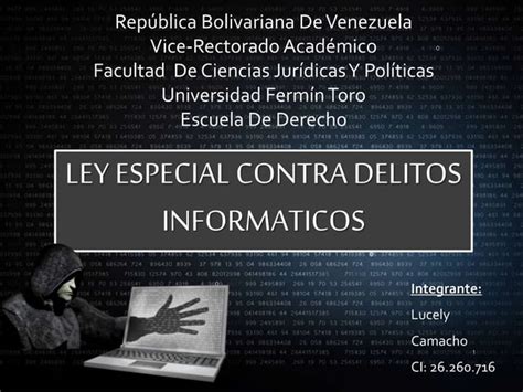 Ley Especial De Delitos Informaticos PPT Descarga Gratuita