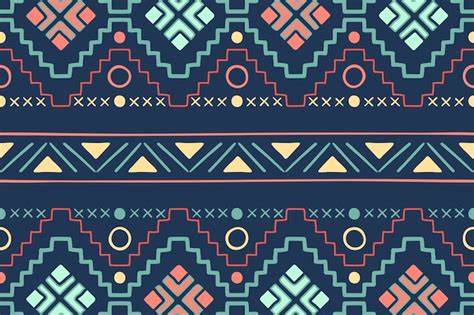 Aztec Tribal Patterns Wallpaper