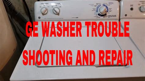 Ge Washer Repair