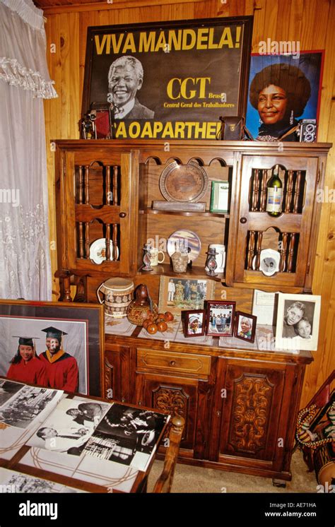 Home of Nelson Mandela museum in Soweto (Southwest Township) near ...