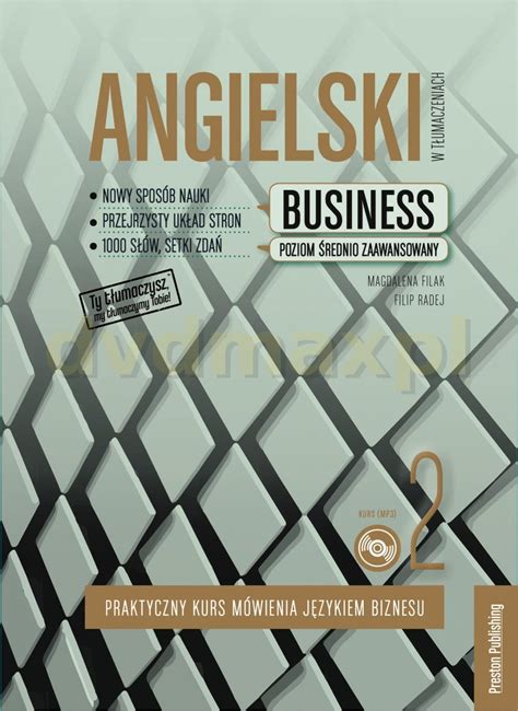 Nauka angielskiego Angielski w tłumaczeniach business 2 praktyczny kurs