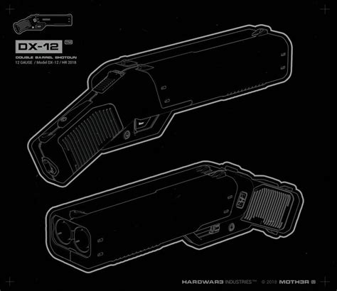 Dx 12 Punisher The Double Barreled Shotgun Pistol