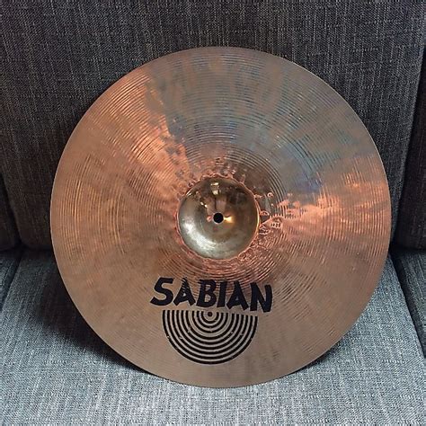 Sabian Hh Medium Thin Crash Cymbal Original Hand Reverb