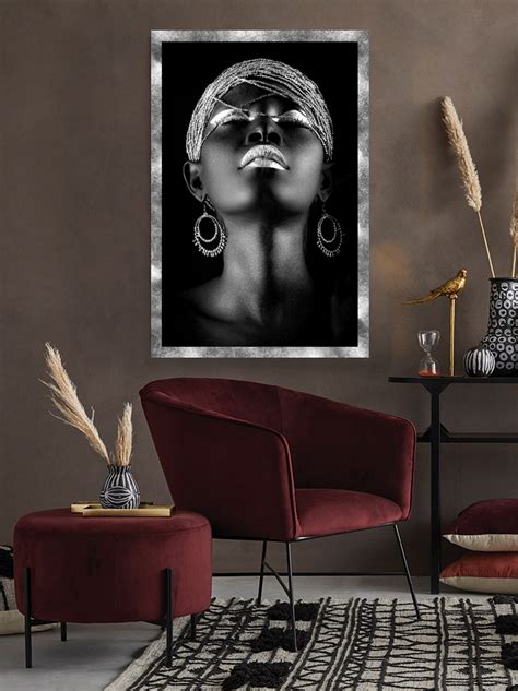 Black Woman Canvas Art African Wall Art Black Woman Wall - Etsy