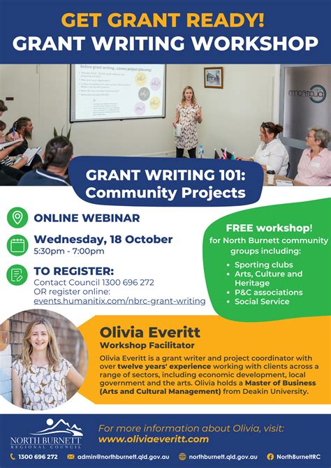 North Burnett Regional Council Events Grant Writing Workshop