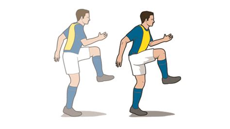 Stretching: Alternate high knees | FourFourTwo