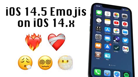 How To GET IOS 14 5 Emojis On IOS 14 14 4 Jailbreak Only IPhone Wired