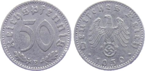 Drittes Reich E Reichspfennig Mit Hakenkreuz Ss Ma Shops