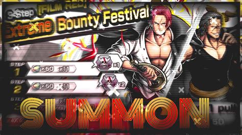 Film Red Shanks Summon One Piece Bounty Rush Opbr Youtube