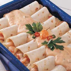 Creamy Seafood Enchiladas Recipe | Taste of Home