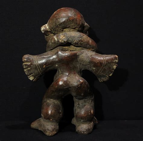 A Tikar Terracotta Figure House God Cameroon Etsy