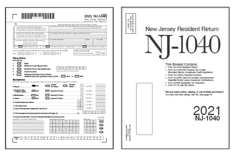 New Jersey Tax Forms 2021 Printable State Nj 1040 Form And Nj 1040 Instructions