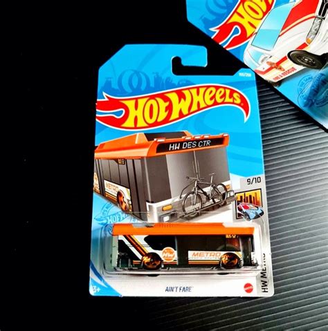 Hot Wheels Ain T Fare Bus Orange Hotwheels Hw Metro Hobbies Toys Toys Games On Carousell