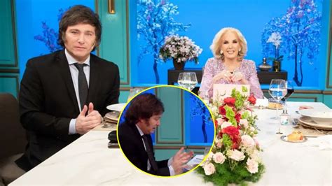 El Inesperado Momento De Javier Milei En La Mesa De Mirtha Legrand