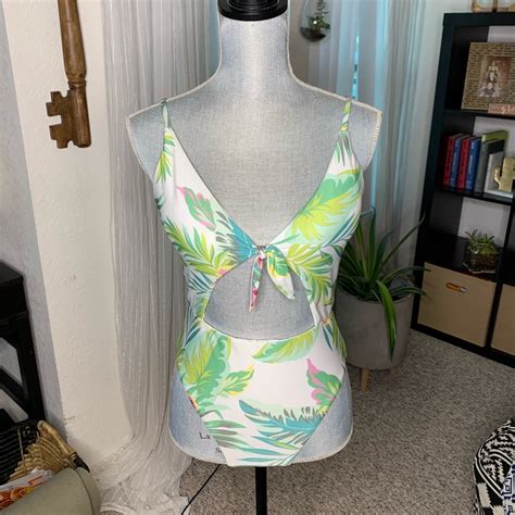 Soluna Beautiful Tropical One Piece Swimsuit Gem