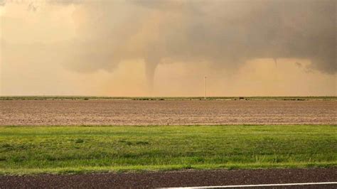 Two tornadoes touchdown in Texas Panhandle