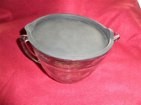 Pampered Chef 8 Cup 2 Liter Glass Mixing Measuring Bowl Ebay