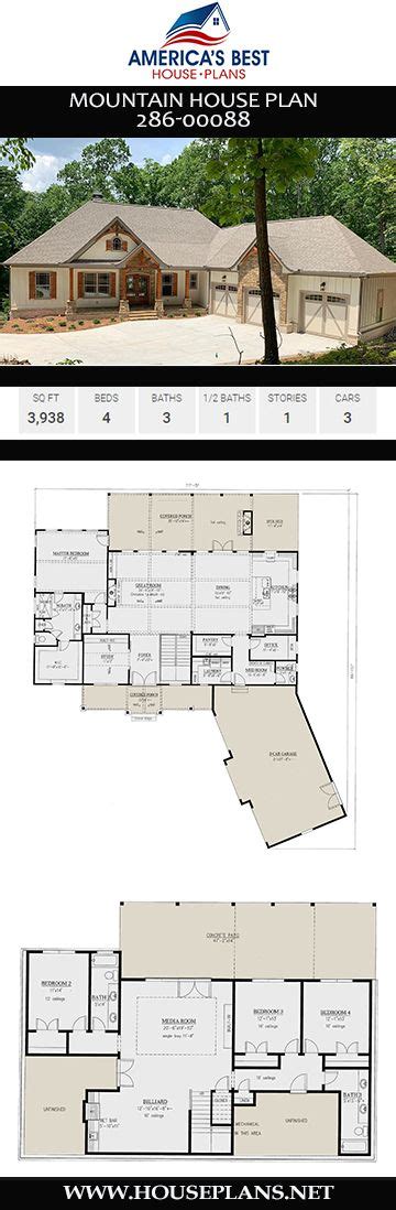 Pin on Mountain House Plans