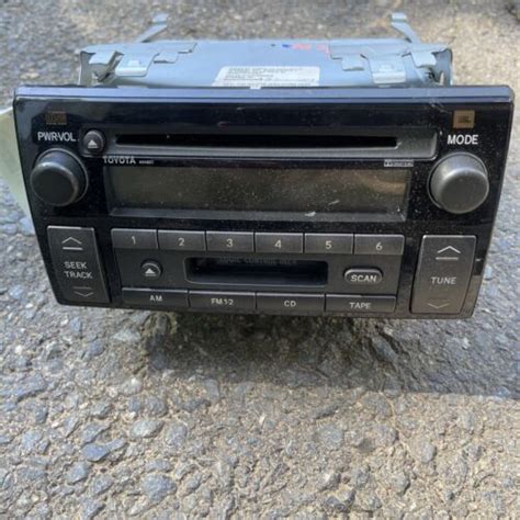 Oem Toyota Camry Jbl Rds Radio Cd Disc Changer Mp Player Stereo