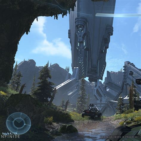 Really digging the mix of old and h4 forerunner architecture : r/halo