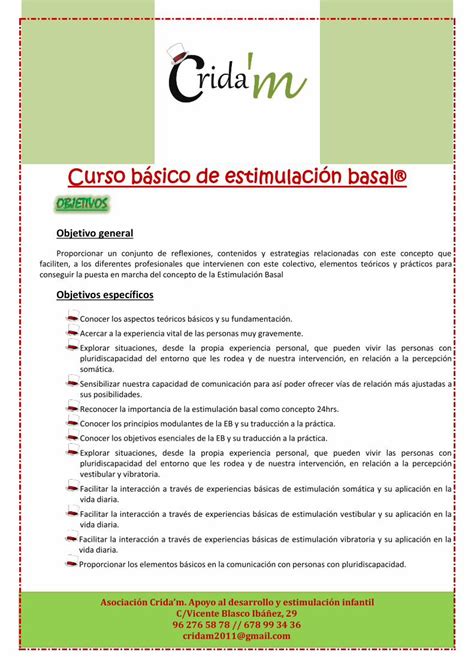 Pdf Curso B Sico De Estimulaci N Basal Cop Cv Org Pdf Filecurso