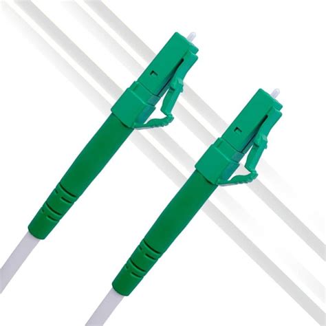 Elfcam M Cable A Fibre Optique Lc Apc Vers Lc Apc Os Duplex