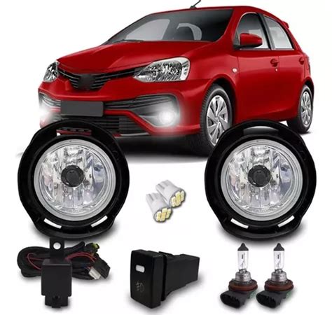 Kit Farol Milha Etios Hatch Sedan 2019 2020 21 Bt Mod Orig Frete grátis