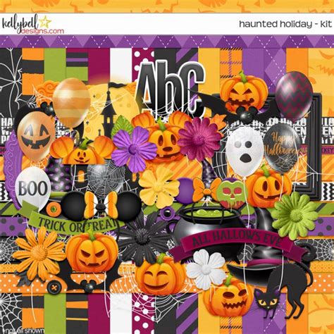 Haunted Holiday Kit Kellybell Designs