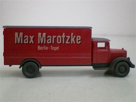 LKW Mercedes Max Marotzke M1 160 WIKING Kaufen Auf Ricardo