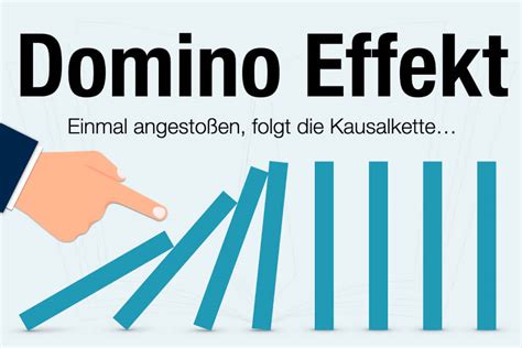 Dominoeffekt Einfach erklärt Psychologie Beispiele